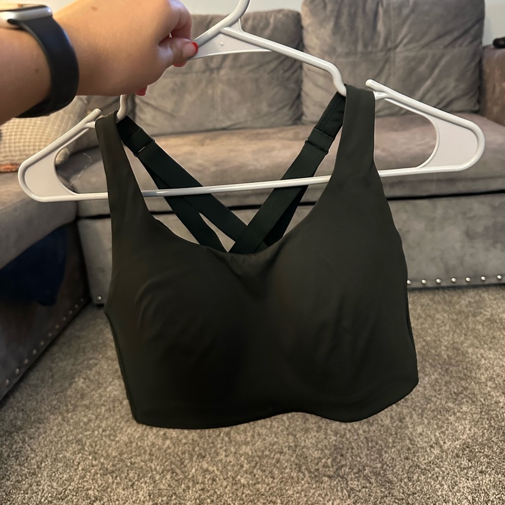 Lululemon Bra high support green